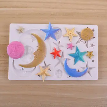 Star Moon Sun Planet UV Resin Epoxy Resin Silicone Mold Jewelry Making Tools
Star Moon Sun Planet UV Resin Epoxy Resin Silicone Mold Jewelry Making Tools