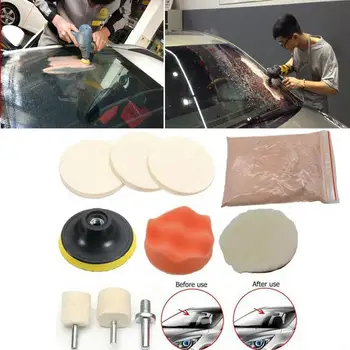 Car Windscreen Polishing Kit Practical Auto Car Windows Polishing Tool Scratch Repair Glass Scratch Remover Kit Y6Q3
Car Windscreen Polishing Kit Practical Auto Car Windows Polishing Tool Scratch Repair Glass Scratch Remover Kit Y6Q3
