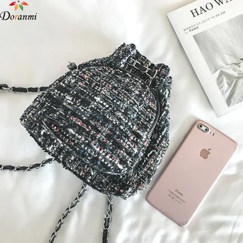 DORANMI Plaid Small Backpack Women's Schoolbag 2020 New Woolen Cloth Back Shoulder Bag Female Rucksacks Backpack Mochila BB594
DORANMI Plaid Small Backpack Women's Schoolbag 2020 New Woolen Cloth Back Shoulder Bag Female Rucksacks Backpack Mochila BB594