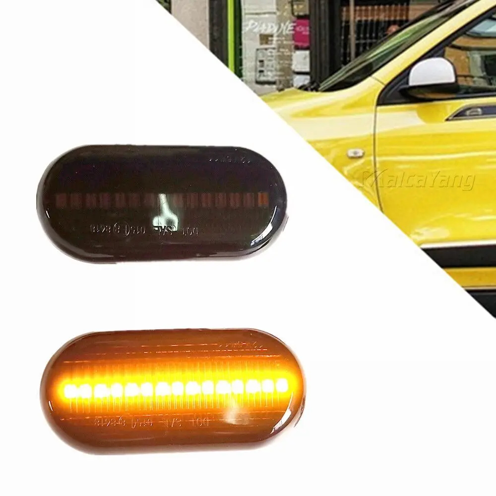 2x Dynamic Led Side Marker Flowing Turn Signal Light Blinker for Nissan Interstar Kubistar for Renault CLIO I MEGANE for Opel
2x Dynamic Led Side Marker Flowing Turn Signal Light Blinker for Nissan Interstar Kubistar for Renault CLIO I MEGANE for Opel