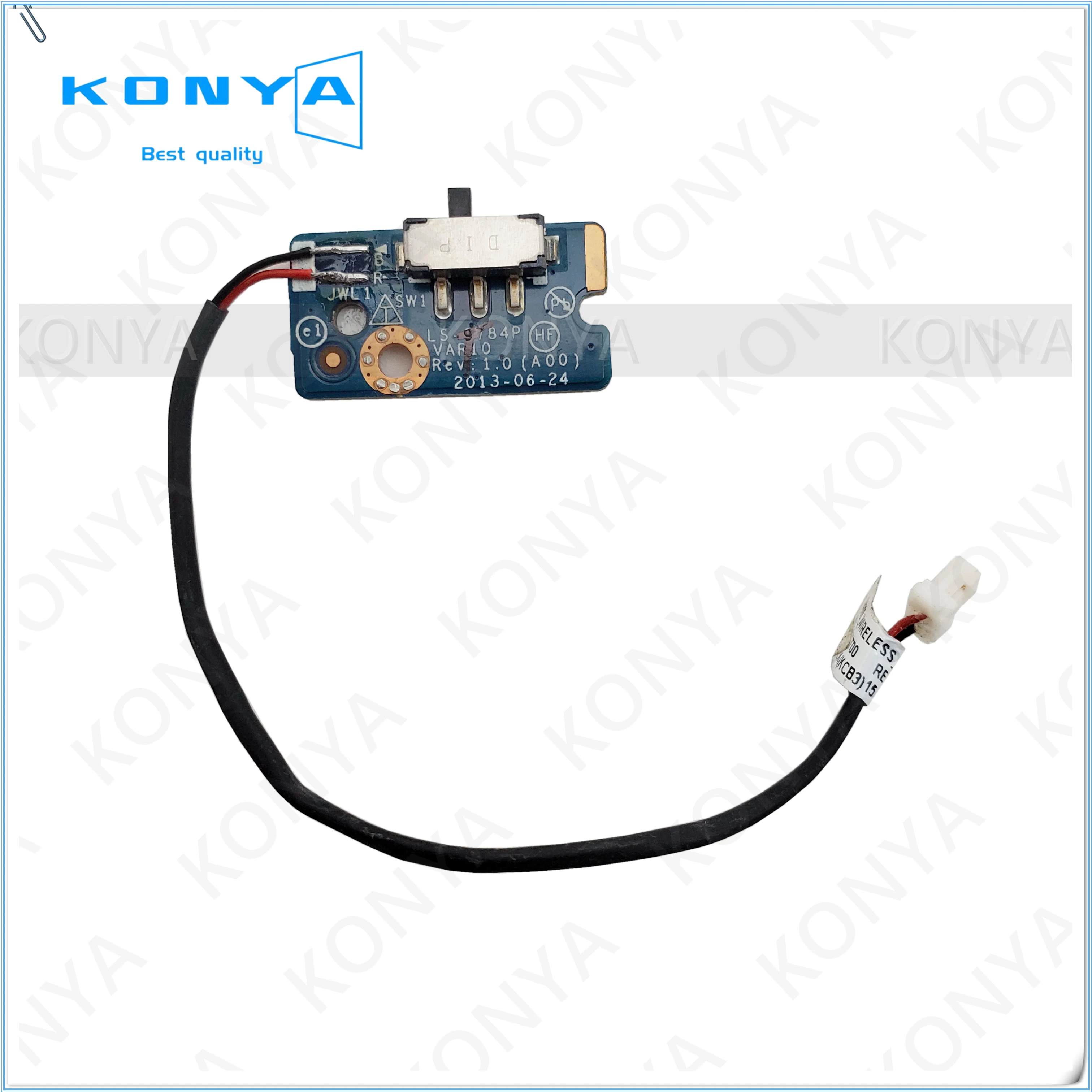 Новый оригинальный Ethernet доска беспроводной коммутатор доска ж/кабель LS-9784P для точности M6800
Новый оригинальный Ethernet доска беспроводной коммутатор доска ж/кабель LS-9784P для точности M6800