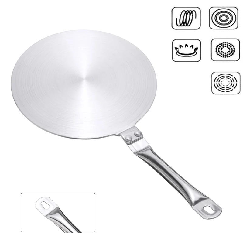 Quality Cooking Induction Hob Converter Pan Heat Diffusion Induction Hob Frying Pan Disc Adapter Plate Durable Kitchen Cookware
Quality Cooking Induction Hob Converter Pan Heat Diffusion Induction Hob Frying Pan Disc Adapter Plate Durable Kitchen Cookware