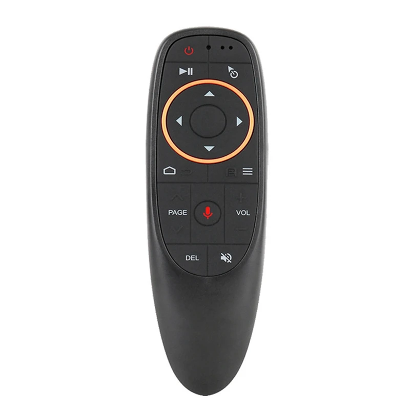 G10 Air Mouse Remote Control Voice Remote 2.4Ghz Google Voice Search Assistant Ir Learning Without Gyro For Android Tv Box Black
G10 Air Mouse Remote Control Voice Remote 2.4Ghz Google Voice Search Assistant Ir Learning Without Gyro For Android Tv Box Black