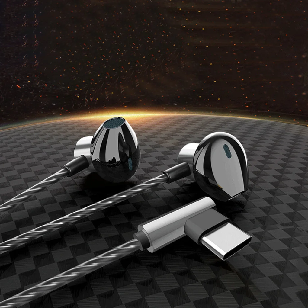 Metal Corded Headset Wired Earphone Gaming WIred Headphone Type-C In-Ear Headset Comfortable Ear Headphones For Phone PC
Metal Corded Headset Wired Earphone Gaming WIred Headphone Type-C In-Ear Headset Comfortable Ear Headphones For Phone PC