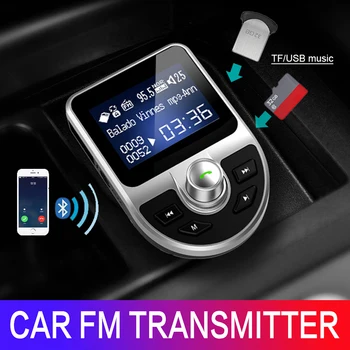 Handsfree Bluetooth FM Transmitter Car Kit AUX Input Music Play 3.1A Dual USB Charger with TF/U Disk Play AUX audio line out
Handsfree Bluetooth FM Transmitter Car Kit AUX Input Music Play 3.1A Dual USB Charger with TF/U Disk Play AUX audio line out