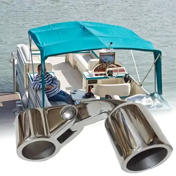 Marine Monofilament Sliding Sleeve With Special Elbow Sliding Cap Set 25MM Awning Umbrella Tube Connection Fixing Joint