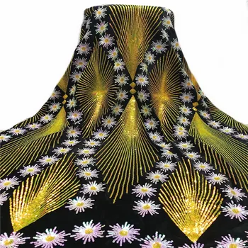New design 2019 African gold Organza Fabrics Embroidered Organza Lace In Switzerland With Full Sequins Lace for Women Party
New design 2019 African gold Organza Fabrics Embroidered Organza Lace In Switzerland With Full Sequins Lace for Women Party