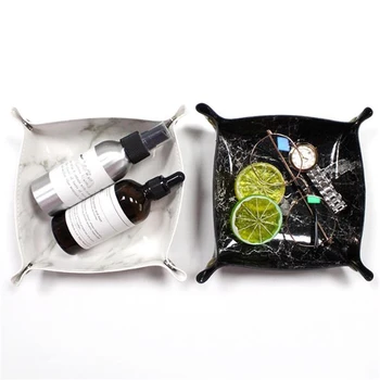 Marble Pattern Storage Tray PuCollapsible Desktop Storage Box Dice Tray Home Desktop Storage Plate Foldable Key Storage Box
Marble Pattern Storage Tray PuCollapsible Desktop Storage Box Dice Tray Home Desktop Storage Plate Foldable Key Storage Box