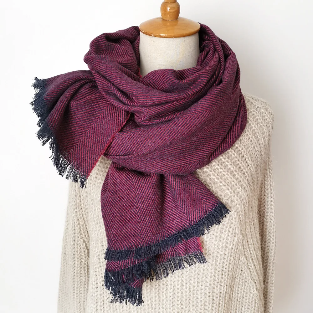 2020 Scarf Autumn and Winter Imitation Cashmere Herringbone Twill Diamond Scarf Retro Literary Style Lovers Unisex
2020 Scarf Autumn and Winter Imitation Cashmere Herringbone Twill Diamond Scarf Retro Literary Style Lovers Unisex