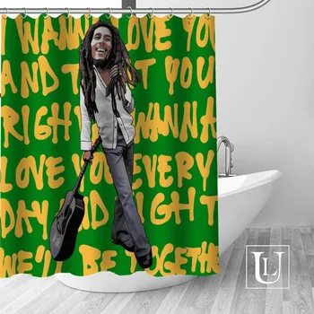 Big Sale New Custom BOB MARLEY Shower Curtain with Hooks bathroom Waterproof Polyester Fabric DIY Your Shower Curtain
Big Sale New Custom BOB MARLEY Shower Curtain with Hooks bathroom Waterproof Polyester Fabric DIY Your Shower Curtain