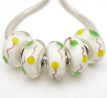 JGWGT 2511 5X 100% Authenticity S925 Sterling Silver Beads Murano Glass beads Fit European Charms Bracelet diy jewelry Lampwork
JGWGT 2511 5X 100% Authenticity S925 Sterling Silver Beads Murano Glass beads Fit European Charms Bracelet diy jewelry Lampwork