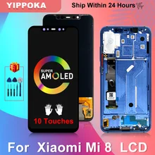 Ensemble écran tactile LCD de remplacement, 6.21 pouces, pour xiaomi Mi 8, M1803E1A, Original=