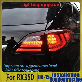 Car Styling for Lexus RX270 rx450 taillights LED RX350 270 450h Tail Lamp rear lamp drl+signal+brake+reverse 
Car Styling for Lexus RX270 rx450 taillights LED RX350 270 450h Tail Lamp rear lamp drl+signal+brake+reverse
