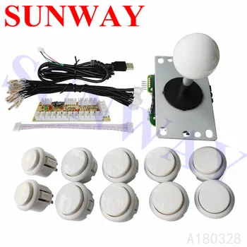 DIY Arcade Game Button and Joystick Controller Kit for Rapsberry Pi and Windows 5Pin Joystick and 10 Push Buttons
DIY Arcade Game Button and Joystick Controller Kit for Rapsberry Pi and Windows 5Pin Joystick and 10 Push Buttons