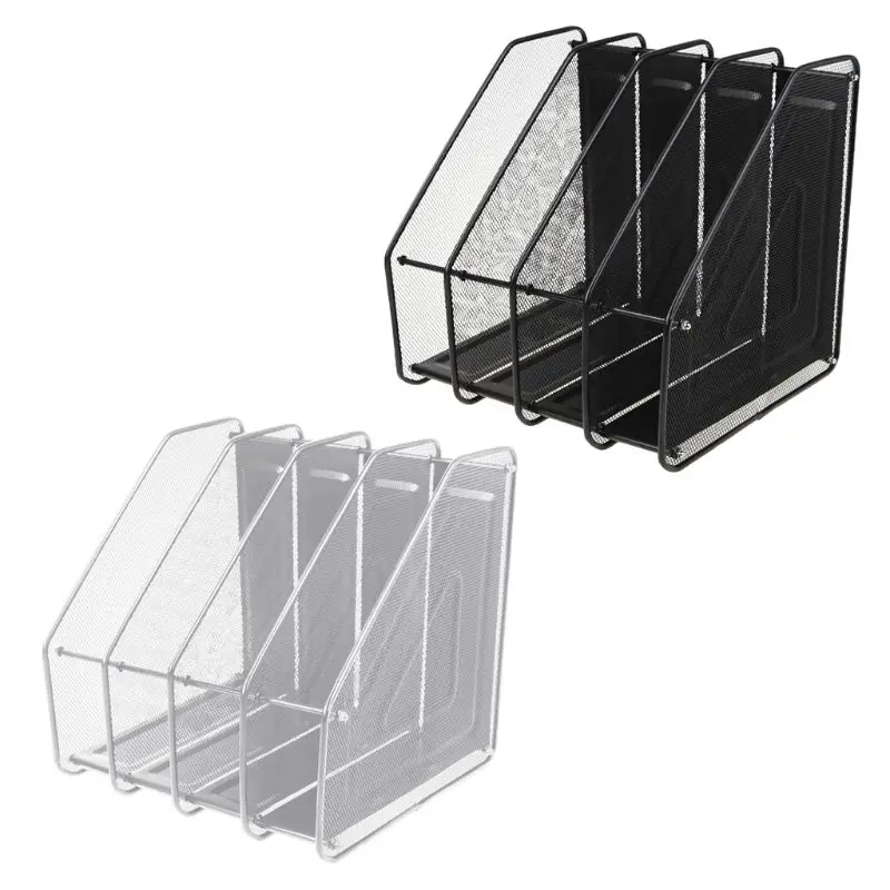 4 Column Metal Mesh File Holder Document Rack Letter Magazine Newspaper Tray for Desk Organizer Home Office Supplies
4 Column Metal Mesh File Holder Document Rack Letter Magazine Newspaper Tray for Desk Organizer Home Office Supplies
