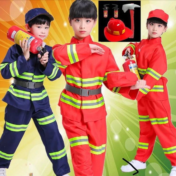 Firefighting Member Clothing Children Business Experience Firefighting Performance Wear Halloween Character Play Small Firefight
Firefighting Member Clothing Children Business Experience Firefighting Performance Wear Halloween Character Play Small Firefight