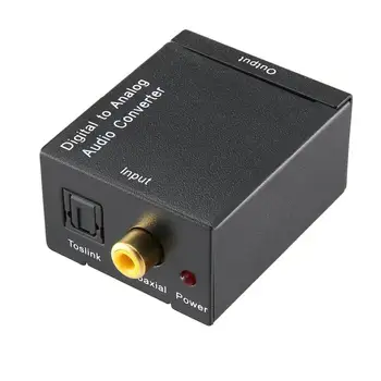 Digital To Analog Audio Converter Adapter Optical Coaxial Toslink Digital Audio To Analog L / R Audio.
Digital To Analog Audio Converter Adapter Optical Coaxial Toslink Digital Audio To Analog L / R Audio.