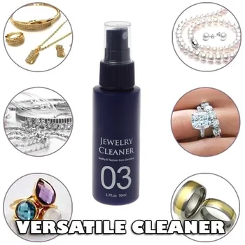 50ml Quick Gem Jewelry Cleaner Anti-Tarnish Cleaning Diamond Silver Gold Jewelry HG99
50ml Quick Gem Jewelry Cleaner Anti-Tarnish Cleaning Diamond Silver Gold Jewelry HG99