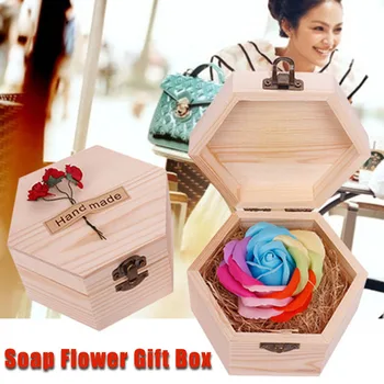 Wooden Soap Box Flower Rose Small Wooden Box Gift Wood Soap Case Valentine Day Handmade Flower XHC88
Wooden Soap Box Flower Rose Small Wooden Box Gift Wood Soap Case Valentine Day Handmade Flower XHC88