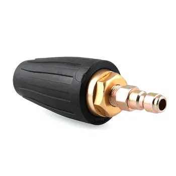 3000Psi Spiral Nozzle High Pressure Cleaner 360 Degree Rotation Turbine Nozzle Foam Nozzle for High Pressure Foam Car Washer Gun
3000Psi Spiral Nozzle High Pressure Cleaner 360 Degree Rotation Turbine Nozzle Foam Nozzle for High Pressure Foam Car Washer Gun