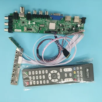 Kit For B156XW02 V0/B156XW02 V3 1366X768 Signal controller board digital 40pin 15.6" DVB-T DVB-T2 TV USB HDMI VGA AV LED
Kit For B156XW02 V0/B156XW02 V3 1366X768 Signal controller board digital 40pin 15.6" DVB-T DVB-T2 TV USB HDMI VGA AV LED