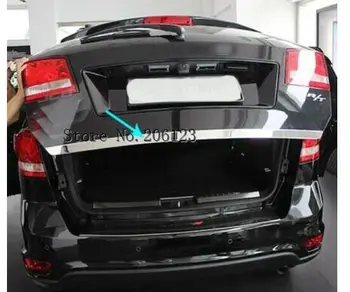 For Fiat Freemont/Dodge Journey 2009-2016 2017 Chrome Rear Trunk Trim Tailgate Garnish Back Door Cover StylingSticker Molding 
For Fiat Freemont/Dodge Journey 2009-2016 2017 Chrome Rear Trunk Trim Tailgate Garnish Back Door Cover StylingSticker Molding