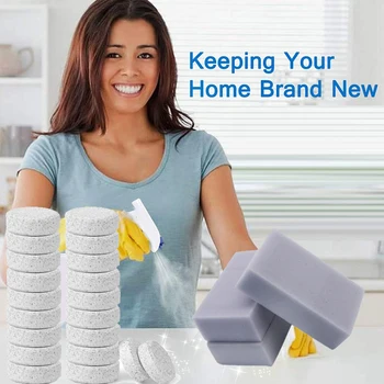 Multifunctional Effervescent Spray Cleaner Concentrate Car Home Cleaning Automobile Cleaning Nanometer Sponges Tool
Multifunctional Effervescent Spray Cleaner Concentrate Car Home Cleaning Automobile Cleaning Nanometer Sponges Tool
