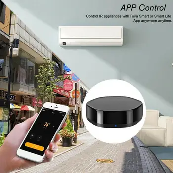 100m Wifi 2.4GHz Smart IR Remote Controller Compatible TV Alexa Home Conditioner Directi With Home Fan Google Air Smart Mul X1M6
100m Wifi 2.4GHz Smart IR Remote Controller Compatible TV Alexa Home Conditioner Directi With Home Fan Google Air Smart Mul X1M6