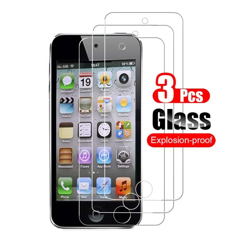 3 шт. Защитное стекло для Apple iPod Touch 5 6 7 | Мобильные телефоны и аксессуары