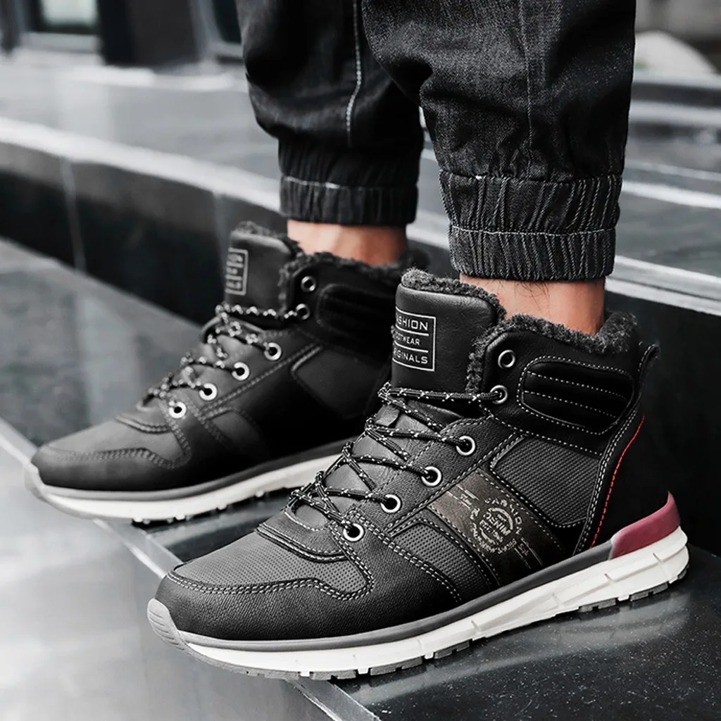 Men Shoes Warm Plush Winter Shoes Winter Sneakers Men Fashion Trainers Chaussure Homme Men Casual Shoes Plus Size 35-46#3 
Men Shoes Warm Plush Winter Shoes Winter Sneakers Men Fashion Trainers Chaussure Homme Men Casual Shoes Plus Size 35-46#3