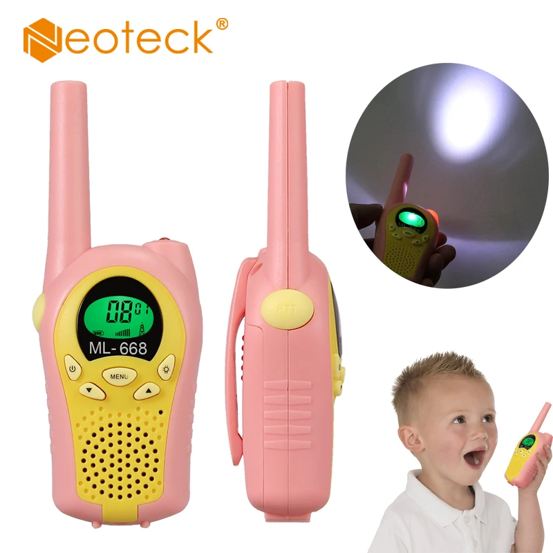 Neoteck 8 Channel Pink Walkie Talkie Best Gift for Children Radio Small Handheld Mini Wireless Two Way Radio Kids Toy Woki Toki
Neoteck 8 Channel Pink Walkie Talkie Best Gift for Children Radio Small Handheld Mini Wireless Two Way Radio Kids Toy Woki Toki
