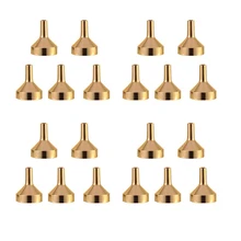 10 Pieces Gold Mini Metal Funnels For Filling Small Bottles Transferring Liquid Refill Perfume Essential Oil
10 Pieces Gold Mini Metal Funnels For Filling Small Bottles Transferring Liquid Refill Perfume Essential Oil