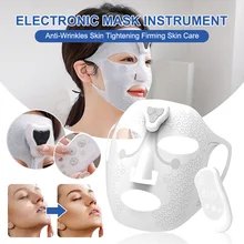 Face Massage Lifting Mask Remote Control Silicone Face Lift Mask Anti-Wrinkles Skin Tightening Firming Skin Care Device
Face Massage Lifting Mask Remote Control Silicone Face Lift Mask Anti-Wrinkles Skin Tightening Firming Skin Care Device