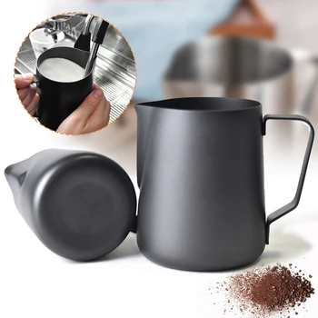 Non Stick Teflon Stainless Steel Milk Frothing Pitcher Espresso Coffee Barista Craft Latte Cappuccino Cream Frothing Jug Pitcher
Non Stick Teflon Stainless Steel Milk Frothing Pitcher Espresso Coffee Barista Craft Latte Cappuccino Cream Frothing Jug Pitcher