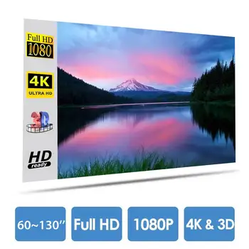 Projector Screen simple curtain Light-resistant home outdoor KTV office Folding Portable Projector for Theater Party Game
Projector Screen simple curtain Light-resistant home outdoor KTV office Folding Portable Projector for Theater Party Game