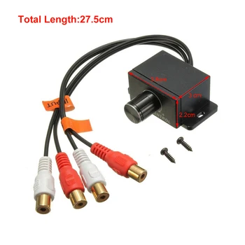 New Car Audio Amplifier Bass RCA Level Remote Volume Control Knob LC-1 Universal
New Car Audio Amplifier Bass RCA Level Remote Volume Control Knob LC-1 Universal