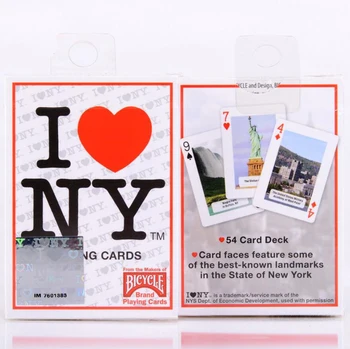 Bicycle I Love NY Playing Cards Deck Magic Regular Playing Cards poker Standard Decks Magic Trick
Bicycle I Love NY Playing Cards Deck Magic Regular Playing Cards poker Standard Decks Magic Trick