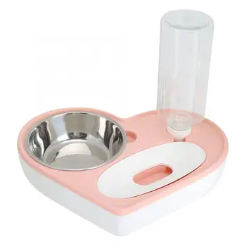 Pets Dog Bowl Heart-Shaped Dual-Use Moisture Proof Non-Slip Pet Feeder Automatic Drinking Bowl for Cats Dogs Travel Food
Pets Dog Bowl Heart-Shaped Dual-Use Moisture Proof Non-Slip Pet Feeder Automatic Drinking Bowl for Cats Dogs Travel Food