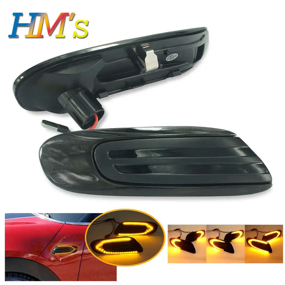 Flowing Side Marker Signal Lamp Light For Mini Cooper F55 F56 F57 Dynamic Led Side Repeater Indicator Light For Mini Cooper F56
Flowing Side Marker Signal Lamp Light For Mini Cooper F55 F56 F57 Dynamic Led Side Repeater Indicator Light For Mini Cooper F56
