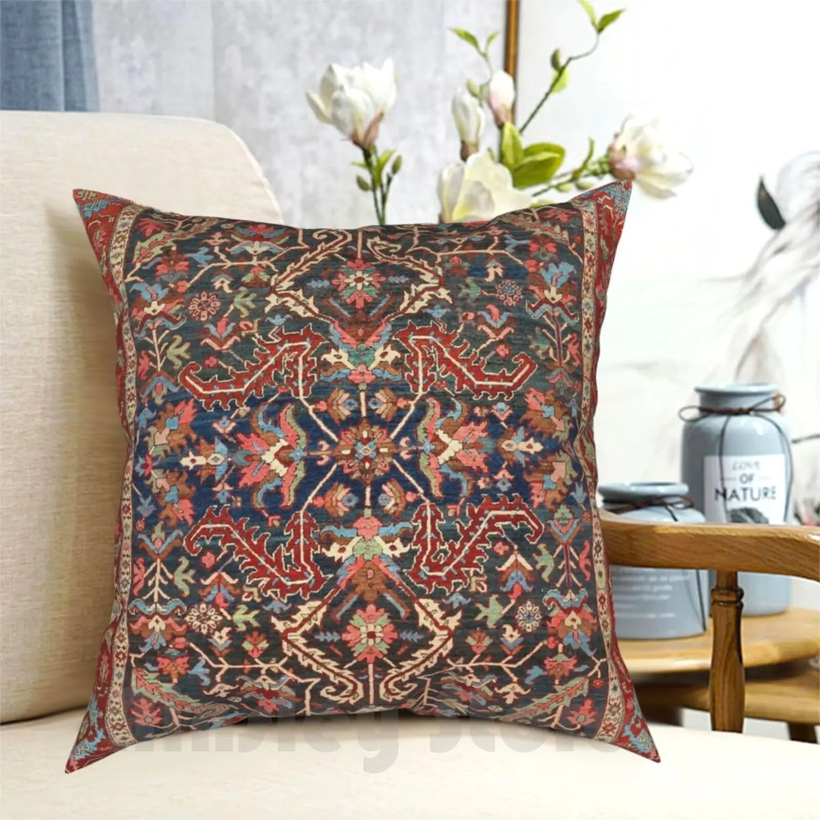 Antique Floral Persian Carpet Print Pillow Case Printed Home Soft Throw Pillow Vintage Vintage Persian Rug Carpet Floral
Antique Floral Persian Carpet Print Pillow Case Printed Home Soft Throw Pillow Vintage Vintage Persian Rug Carpet Floral