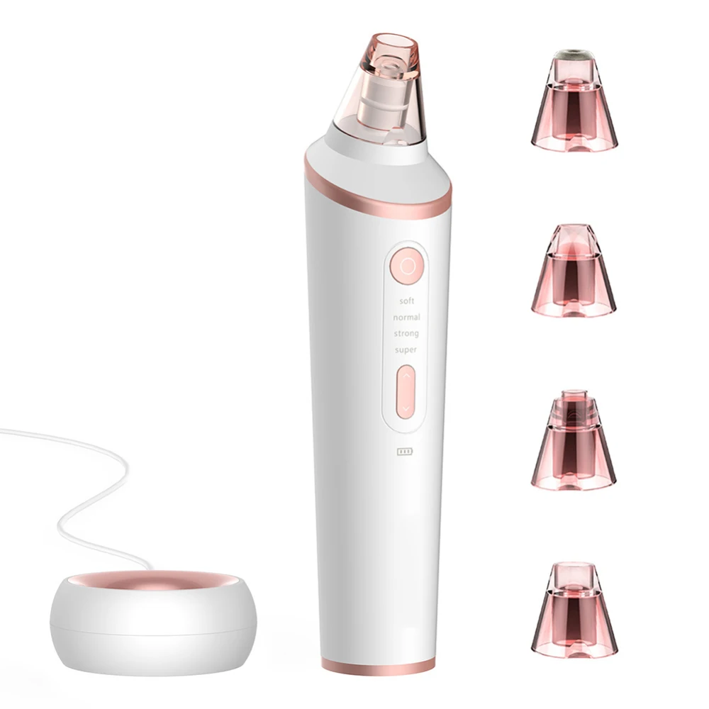Electric Blackhead Remover Suction Pore Vacuum Cleaner with LED Lighting Spa-Tool Pimple-Removal Skin-Care Deep-Cleaner
Electric Blackhead Remover Suction Pore Vacuum Cleaner with LED Lighting Spa-Tool Pimple-Removal Skin-Care Deep-Cleaner