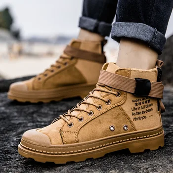 High Quality Leather Men Military Boots British Winter Desert Ankle Boots Motorcycle Boots Outdoor Working Snow Boots Men Shoes
High Quality Leather Men Military Boots British Winter Desert Ankle Boots Motorcycle Boots Outdoor Working Snow Boots Men Shoes