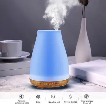 Aromatherapy Lamp Humidifier Household Aroma Diffuser Ultrasonic Colorful Light Wood Grain Cool Mist Humidifier for Home Office
Aromatherapy Lamp Humidifier Household Aroma Diffuser Ultrasonic Colorful Light Wood Grain Cool Mist Humidifier for Home Office