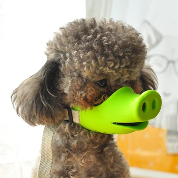 Silicone Dog Muzzle Cute Pig Mouth Mask Muzzle Anti-bite Dog Masks Stop Bark Bite Mouth For Dog Accessories
Silicone Dog Muzzle Cute Pig Mouth Mask Muzzle Anti-bite Dog Masks Stop Bark Bite Mouth For Dog Accessories