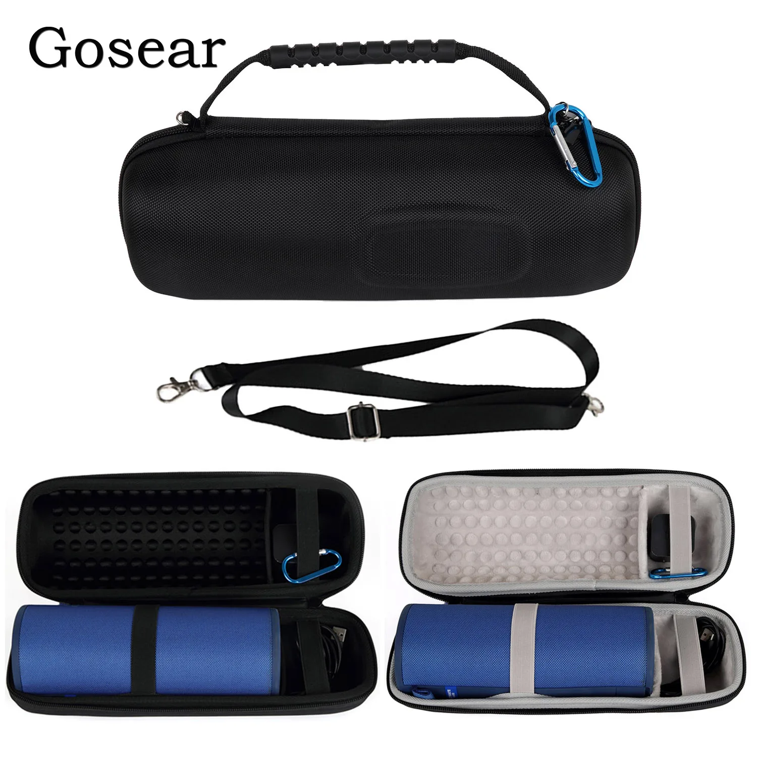 Gosear Storage Speaker Case Travel Portable Carrying Hard Shockproof Bag Pouch Cover Shell for JBL Megaboom 3 Sports | Электроника