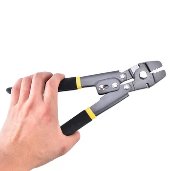 Multifunctional Fishing Pliers Scissor Line Cutter Pliers Steel Cable Cutter Crimper Fish Terminal Carp*
Multifunctional Fishing Pliers Scissor Line Cutter Pliers Steel Cable Cutter Crimper Fish Terminal Carp*