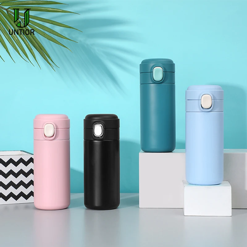 UNTIOR 400ml Stainless Steel Thermo Cup Bouncing Cover Bottle Vacuum Flask Thermal Mug Travel Thermos Cup Tea Coffee Bottle 
UNTIOR 400ml Stainless Steel Thermo Cup Bouncing Cover Bottle Vacuum Flask Thermal Mug Travel Thermos Cup Tea Coffee Bottle