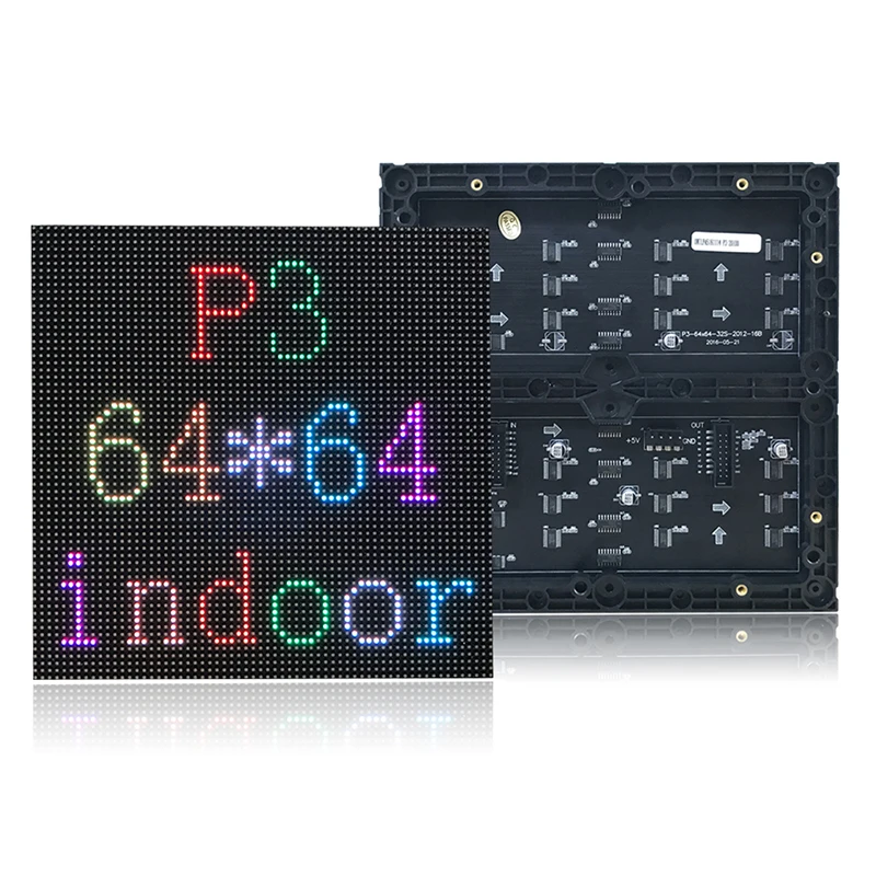 P3 SMD2121 RGB полноцветный светодиодный модуль дисплея ная панель 1/32 сканирование