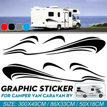 2 Motorhome Side Stripes Car RV Side Body Stripes Sticker Graphics DIY Decal For Caravan Camper Van Caravan Trailer 
2 Motorhome Side Stripes Car RV Side Body Stripes Sticker Graphics DIY Decal For Caravan Camper Van Caravan Trailer