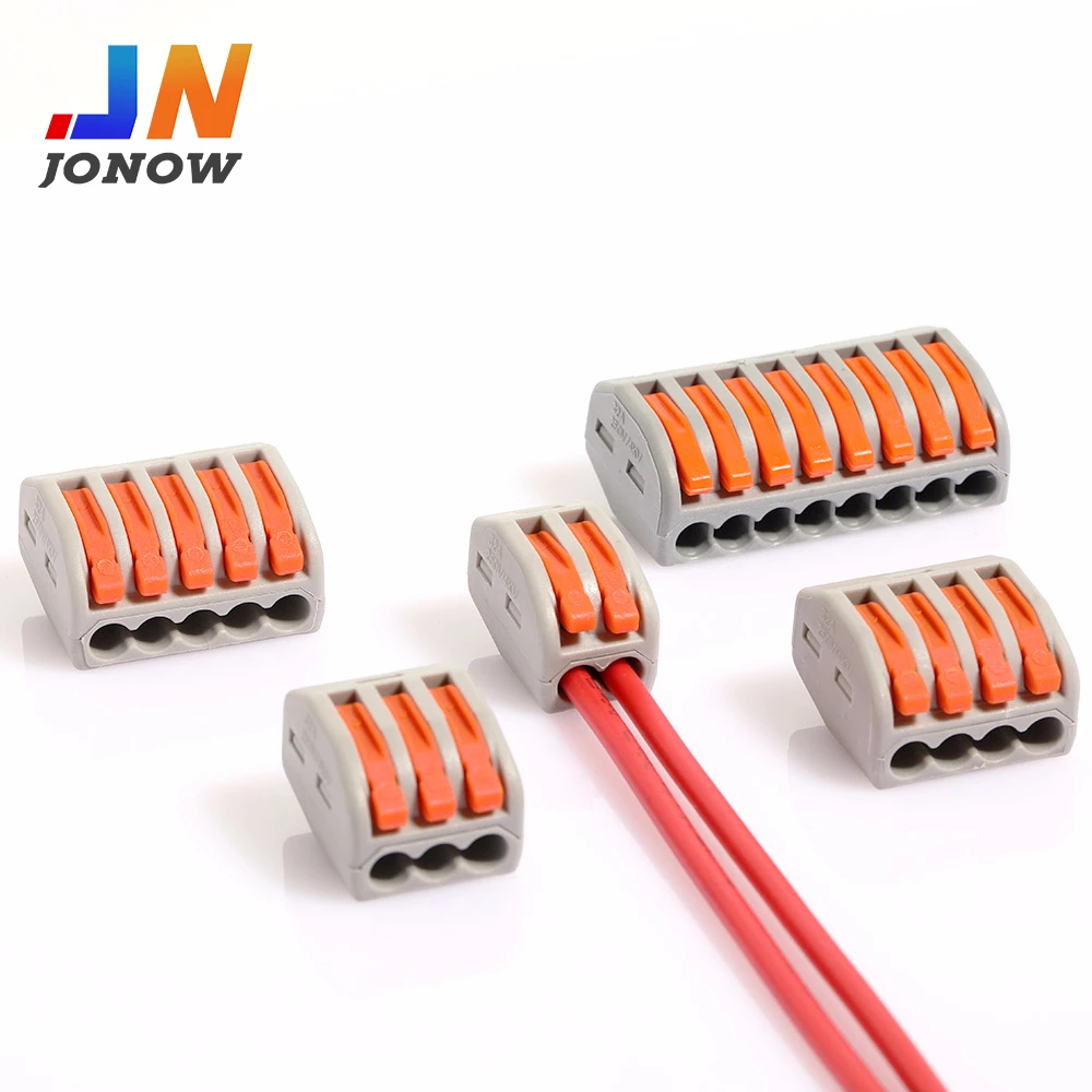 Cable Connector Conductor Wire Quick Wiring splitter Push-in Block Terminal Electric Compact Splicing PCT electrical Accessories
Cable Connector Conductor Wire Quick Wiring splitter Push-in Block Terminal Electric Compact Splicing PCT electrical Accessories